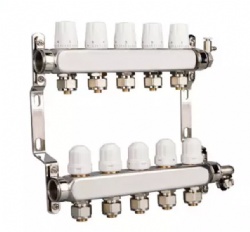 Floor Heating System Stainless Steel Exhaust Manifolds